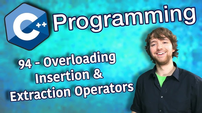 Overloaded Insertion Operator Example in C++ 