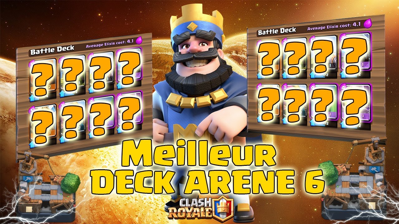 Le MEILLEUR DECK pour RUSH 3500 TrophÃ©es / ArÃ¨ne 6 sans LÃ©gendaire | Clash  Royale - 