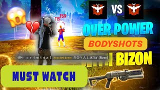CLASH SQUAD RANK OVER POWER EPIC BIZON BODYSHORT GAMEPLAY FULL VIDEO2024 #2