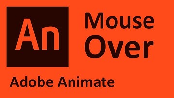 Adobe Animate CC 2020 tutorial - mouse over