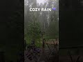 Relax 😌 with the Cozy Rain ☔️ #stressrelief #relaxing #nature
