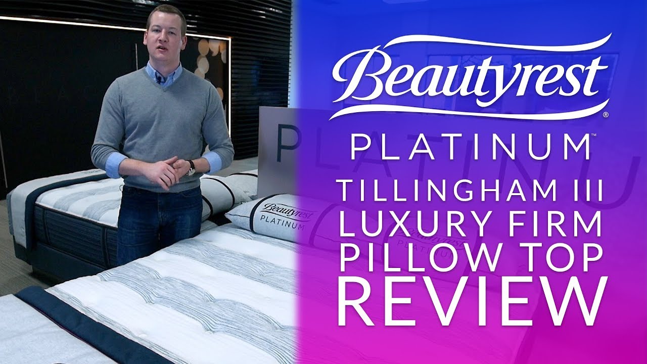 beautyrest platinum pillow top mattress