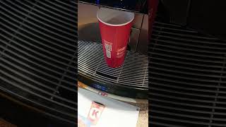 getting gas station coffee this morning Thursday June 18th 2026