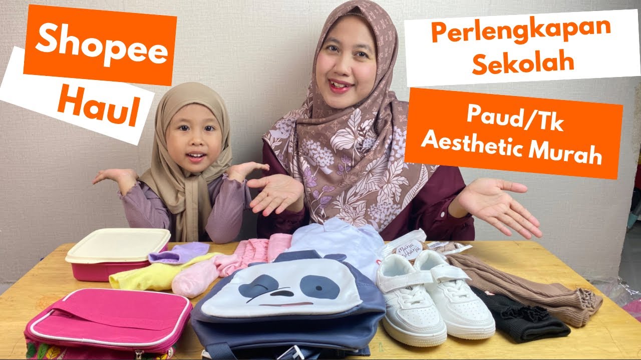 Review Perlengkapan Sekolah Masuk Paud | Pasti Diperlukan