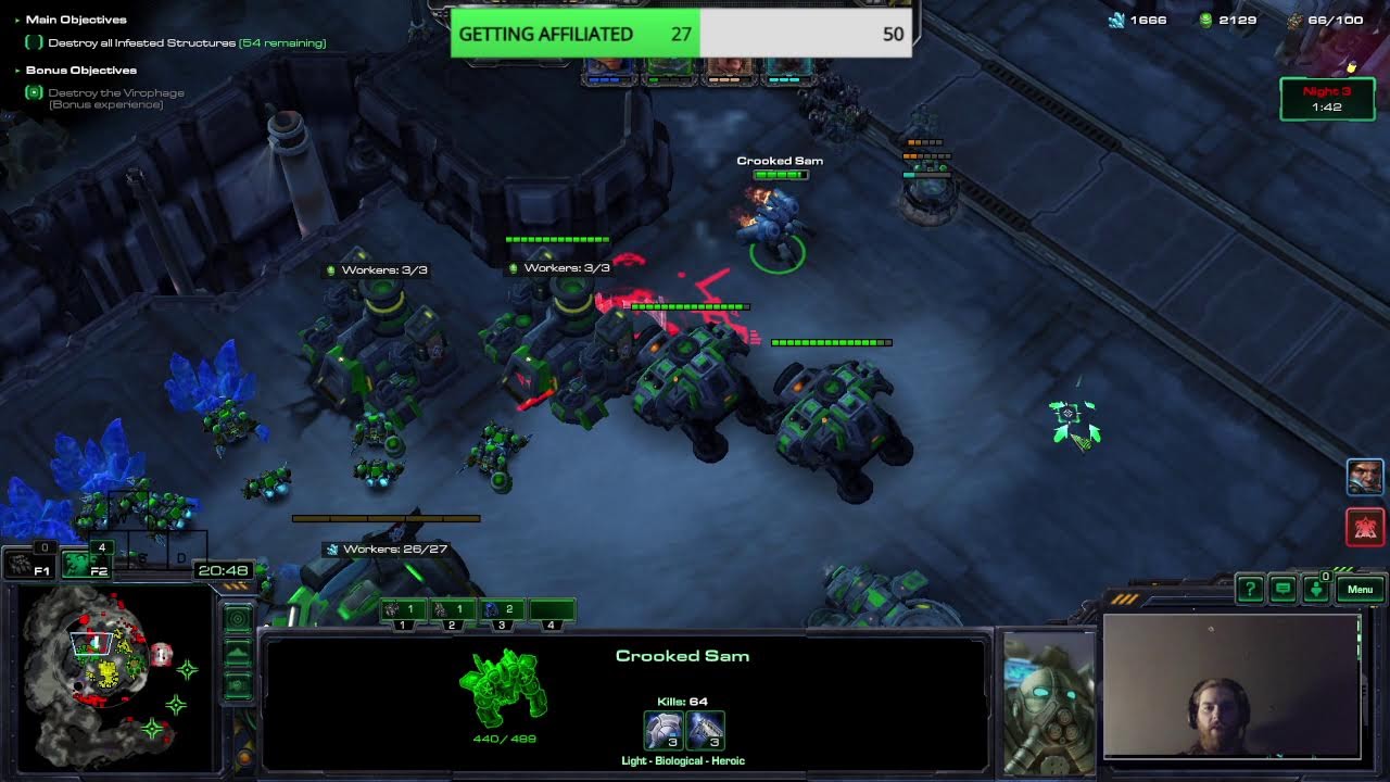 by the beard that's a lot of bugs