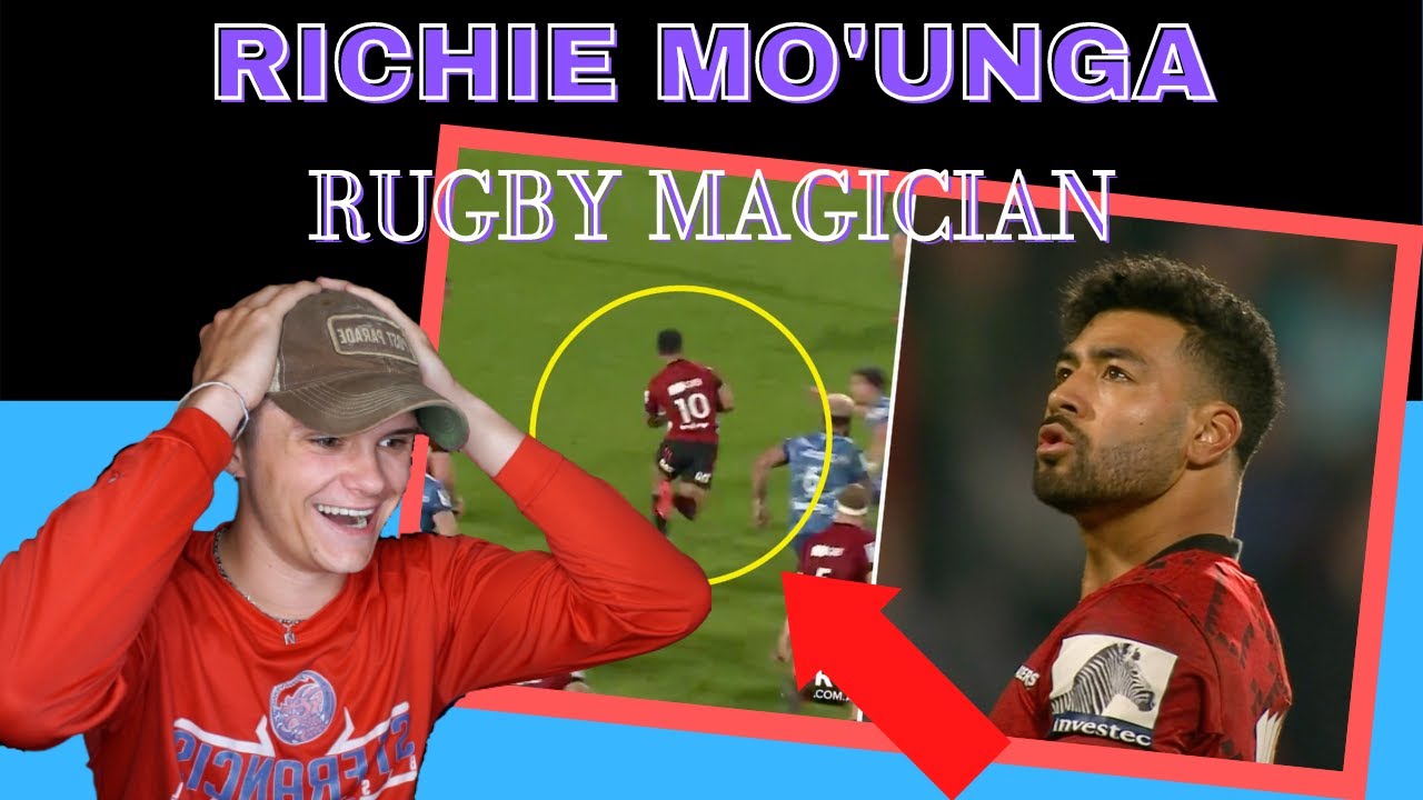 American Reacts to 10 Times Richie Mo'unga Went 🔥GOD MODE🔥