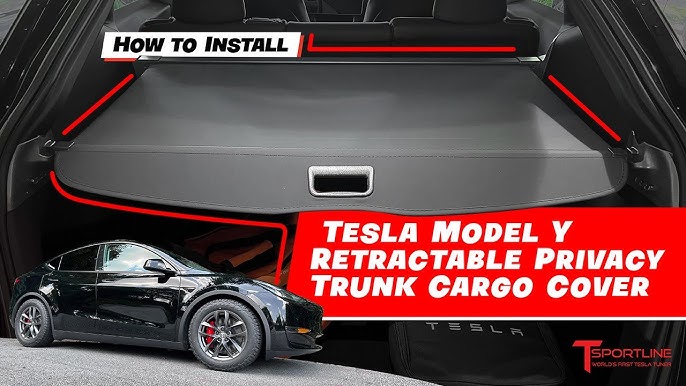 Tesla Model Y Trunk Privacy Cover (Retractable) – TESLARATI