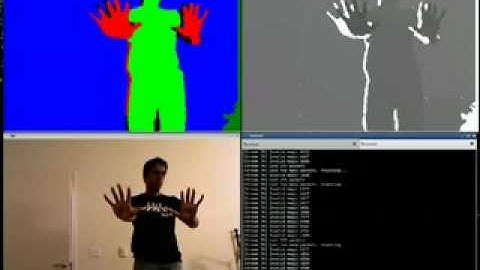 Kinect connected components
