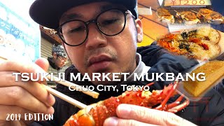 Pinoy Mukbang in Tsukiji Market Tokyo | Filipino Language | GoPro