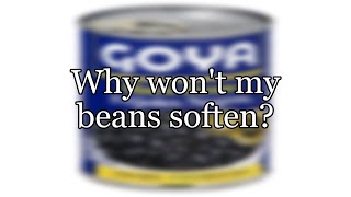 Why won't my beans soften? screenshot 5