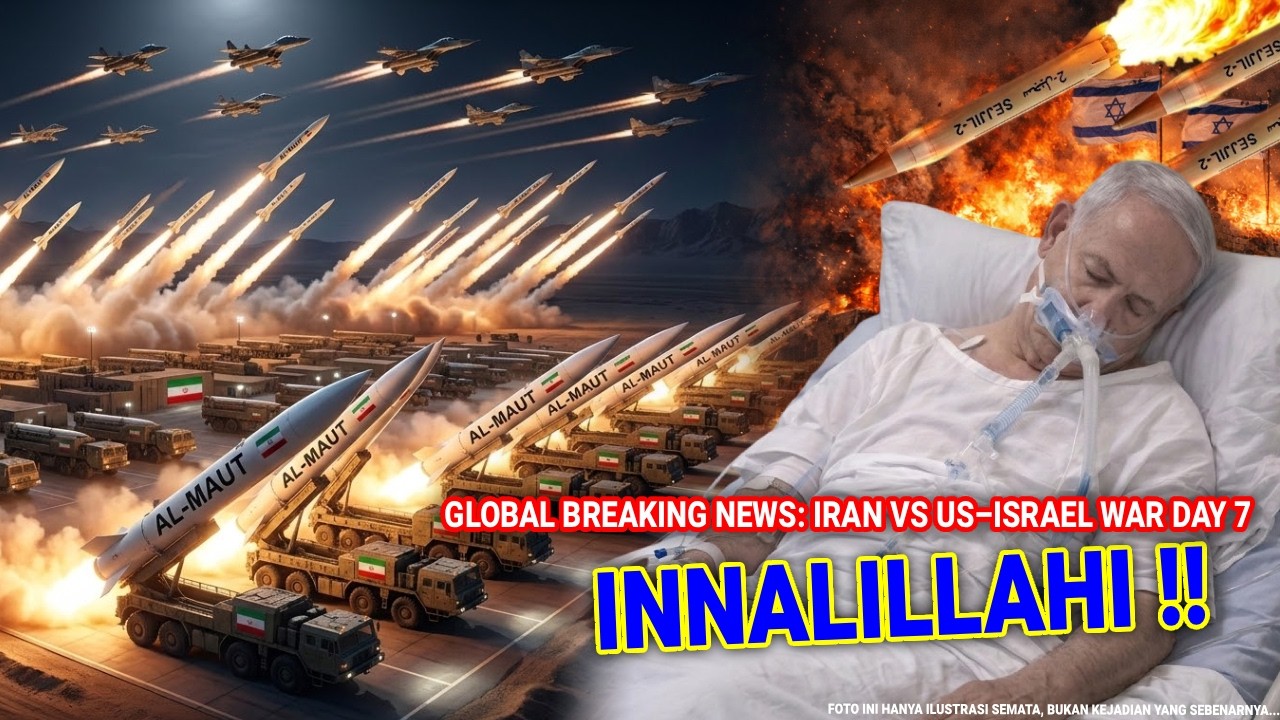 🔴 Terjadi Tepat Tadi Pagi Serangan Besar Dari Iran !! 300 Rudal Tambahan Hantam Ibu Kota Israel AS