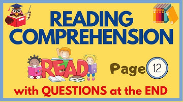 READING COMPREHENSION for CHILDREN ----Developing Children