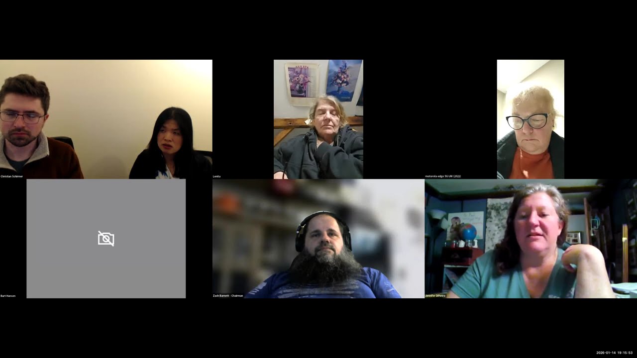 Agricultural Commission Meeting January 14, 2026