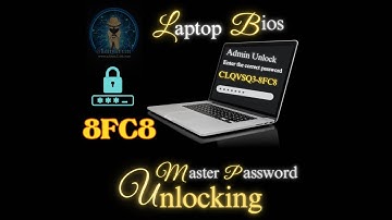 Dell Bios Password Reset | Unlock | 8fc8 and new model via bios or code