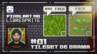 How to create grass tiles for top-down pixel art games in the style of Zelda.