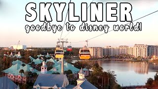 Riding the Disney Skyliner + The End of an Incredible Trip to Walt Disney World + Magical Express