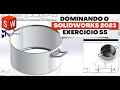 APRENDA SOLIDWORKS EM 2023 | EXERCICIO 55