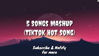 5 Songs Mashup (Tiktok Hot Song Lyric)