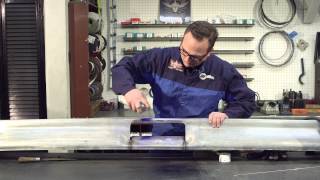 How to Narrow a Steel Automotive Bumper Using a Miller Syncrowave 210