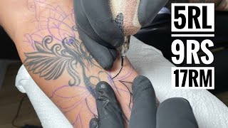 Rebuil old Tattoo | Time lapse