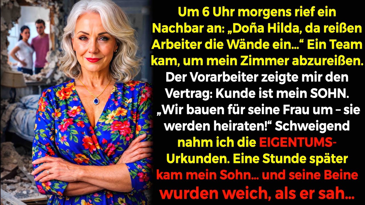 Mein Sohn riss mein Zimmer für seine Frau ab – ich ließ sie dafür zahlen…