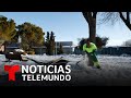 La nevada Filomena empeora las cosas en España | Noticias Telemundo