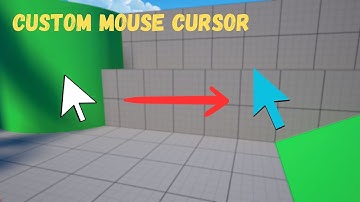 How To Create A Custom Mouse Cursor In Unreal Engine 5 Tutorial