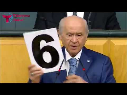 Bahçeli, Tarkan'dan 'Kıl Oldum Abi'yi önerdi: 6'yı çevir 9 olur