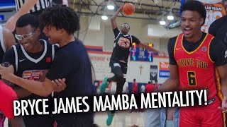 BRYCE JAMES MAMBA MENTALITY COMES UP CLUTCH & DUNKING TOO EASILY!