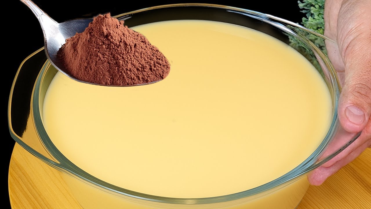 ❗️У тебя есть сгущенное молоко и какао? Десерт из сгущенного молока, о котором все говорят!