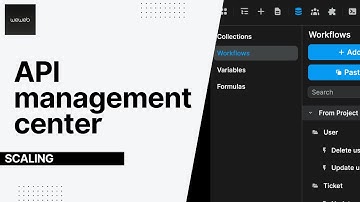 Create an API management center to scale your web-app