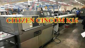 MÁY TIỆN CẤP PHÔI TỰ ĐỘNG  - CITIZEN CINCOM K16
