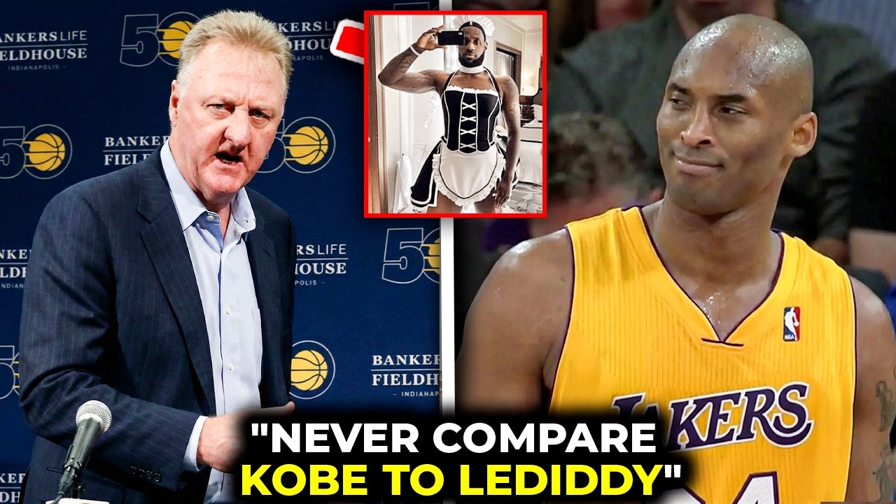 LEAKED CLIP of Larry Bird LOSING IT When Reporter Compared Lebron To Kobe