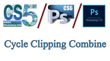 How to Combine clipping path in cycle in Photoshop by Graphics Design 360