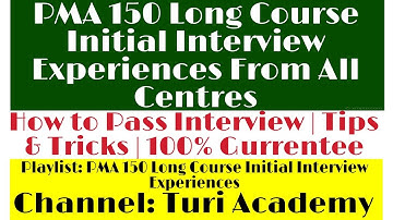 PMA 150 LC 25th June 2022 Initial Interview Experiences || All ASRC Initial Interview Experiences