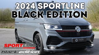 VW Transporter Sportline Black Edition 2024 (2.0 BiTDI T32)