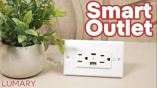 Sports Performance This Smart Outlet Is WAY Better Than a Smart Plug! | Lumary WiFi Outlet