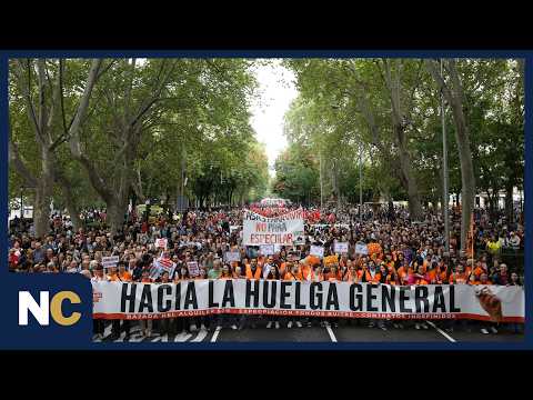 Thousands March Through Madrid as Housing Crisis Sparks Major Protest Across Spain | AM1W