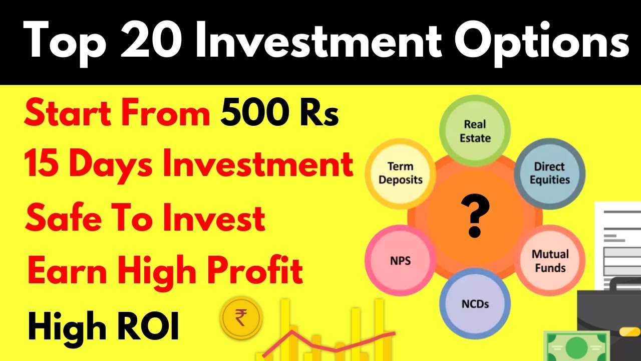 Top 20 Best Investment Options In India - YouTube