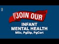 Infant mental health online distance learning at the university of glasgow