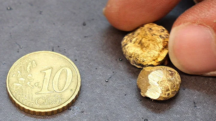 Melting a 10 cent Euro Coin. Money Transformed into Nuggets (Tokens). - DayDayNews