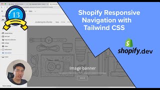 13 - Shopify Responsive Navigation with Tailwind CSS