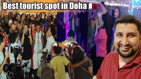 Best tourist spot in Doha (Qatar) travel vlog Abu nakhla to Doha #dohacorniche #souqwaqif