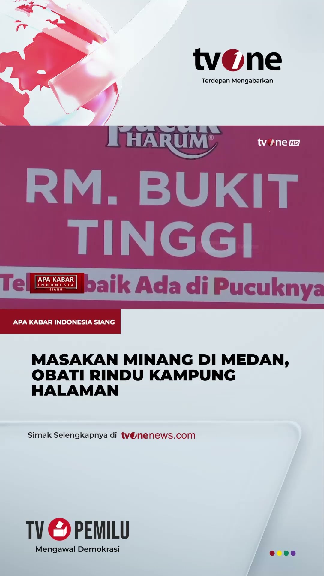 Kenikmatan Kuliner Masakan Padang \u0026 Lontong Balap | tvOne