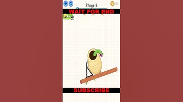 Save The Worm: Draw Puzzle - Level 6 | Short Gameplay Vids