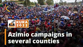 Azimio La Umoja brigade campaigns in several counties
