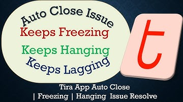 How to Solve Tira App Auto Close | Keeps Freezing | Not Responding Issue Solve on Android