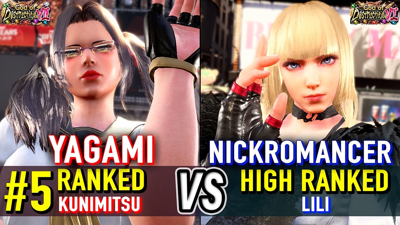 T8 🔥 YAGAMI (#5 Ranked Kunimitsu) vs NICKROMANCER (Lili