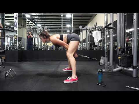 cable hamstring pull throughs