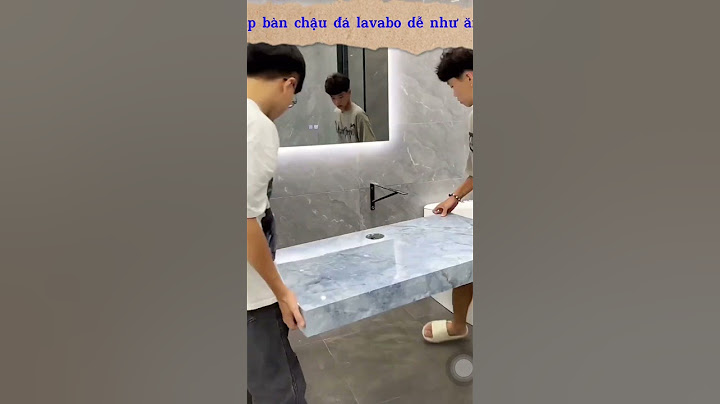 Báo giá làm bàn đá lavabo